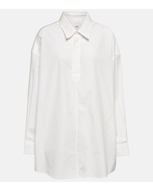 AMI Alexandre Mattiussi Cotton shirt dress