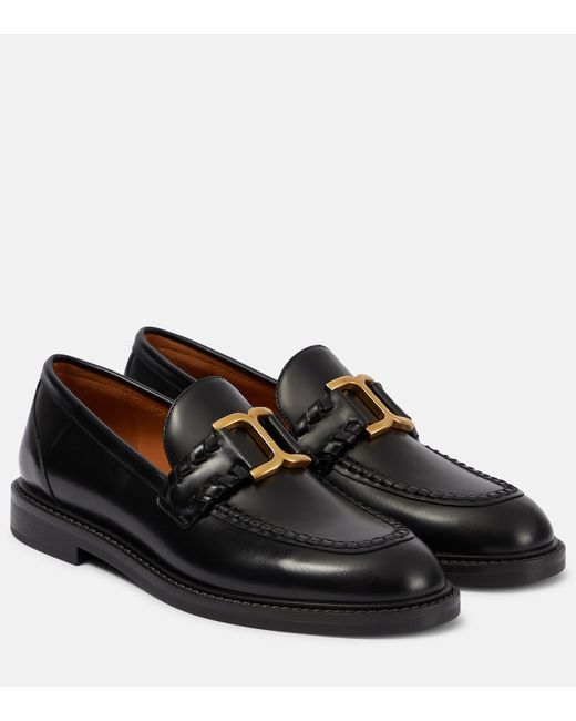 Chloé Marcie leather loafers