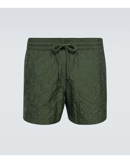 Frescobol Carioca Printed swim shorts