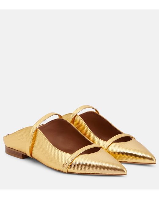 Malone Souliers Maureen leather slippers