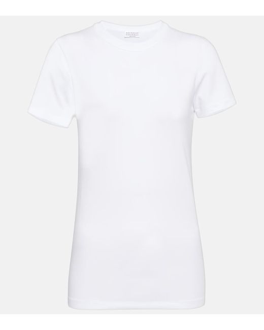 Brunello Cucinelli Cotton-blend T-shirt