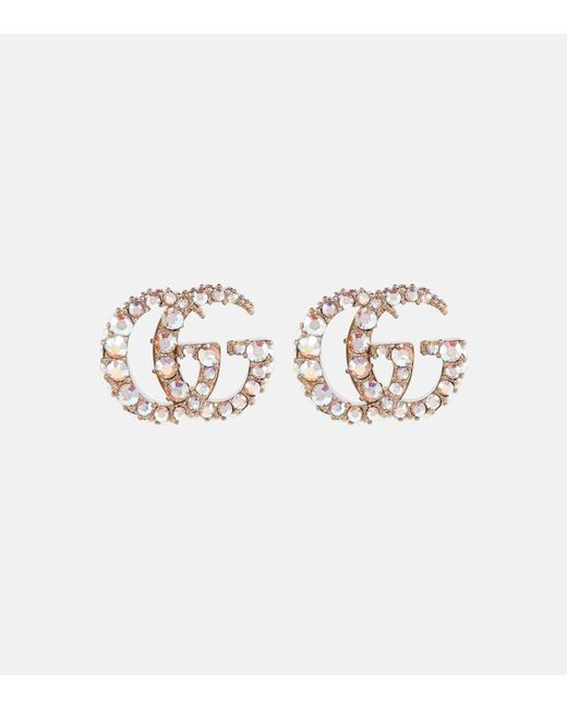 Gucci GG embellished earrings