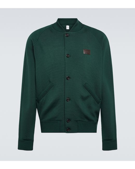 Berluti Scritto wool-blend varsity jacket
