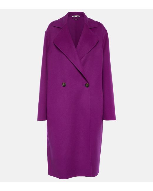 Stella McCartney Oversized double-breasted wool coat