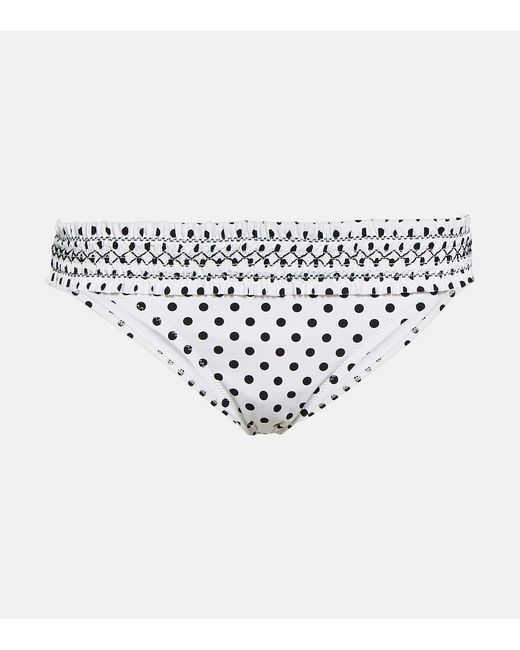 Tory Burch Polka-dot bikini bottoms