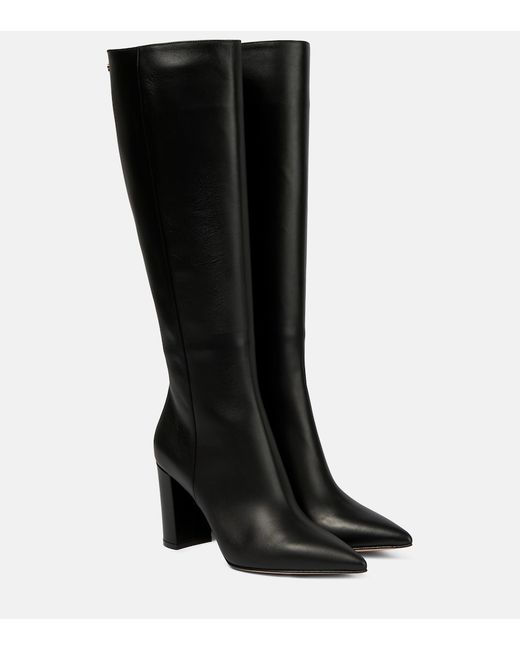Gianvito Rossi Lyell leather knee-high boots