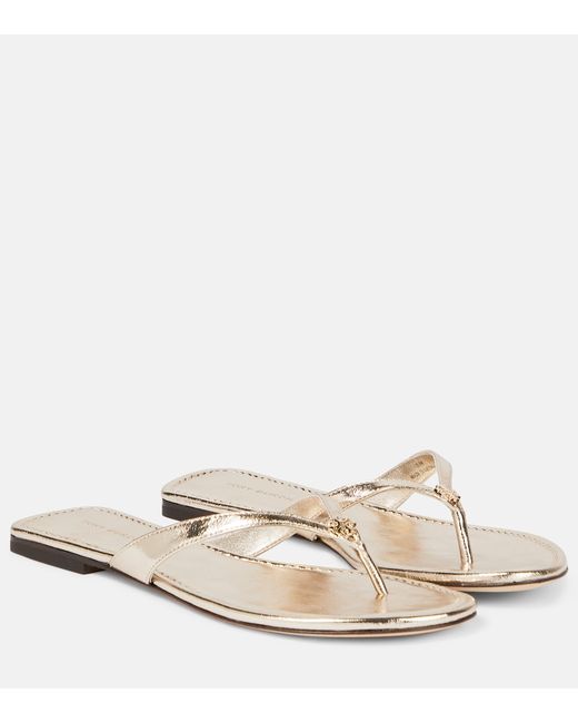 Tory Burch leather thong sandals