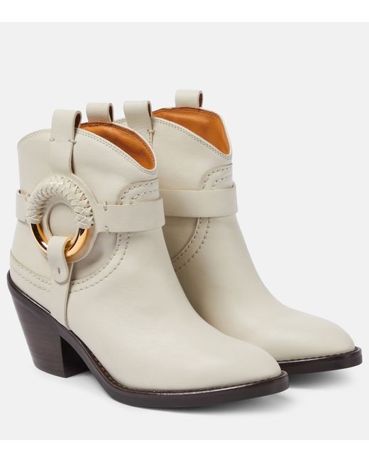 See by Chloé Hana leather ankle boots