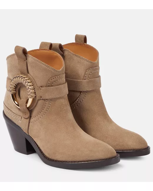 See by Chloé Hana suede ankle boots