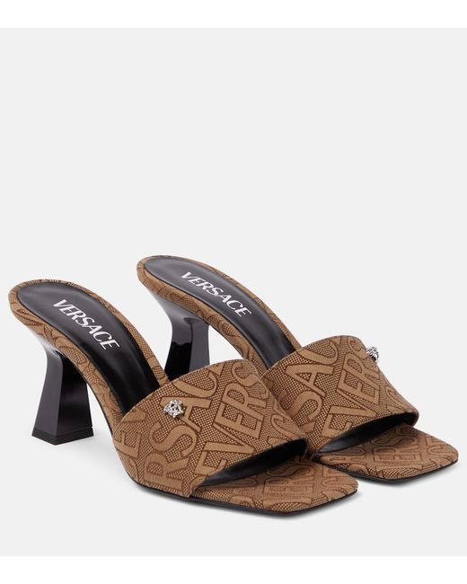 Versace Allover mules