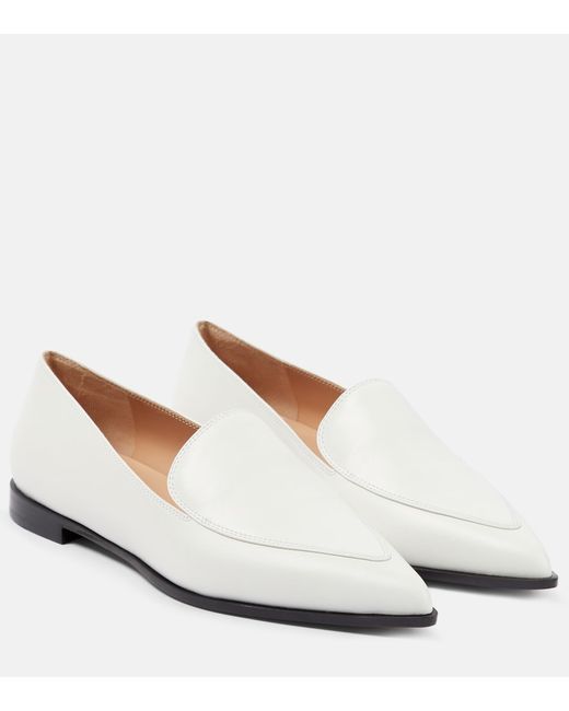 Gianvito Rossi Perry leather loafers
