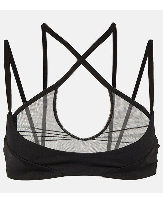 Attico Crossed straps bra