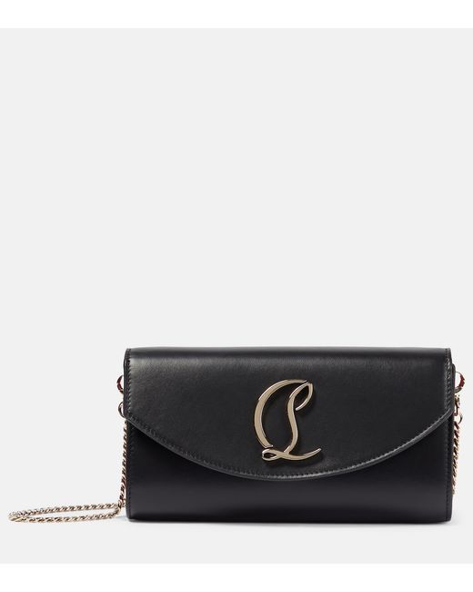 Christian Louboutin Leather wallet on chain