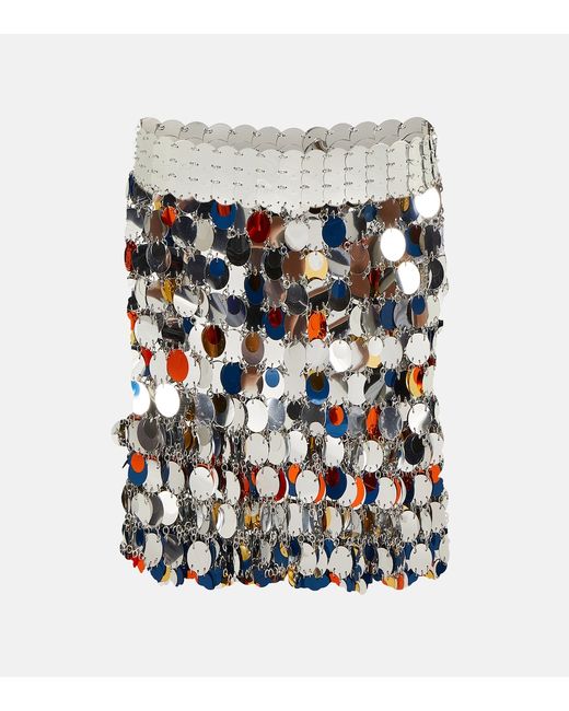 Paco Rabanne Embellished miniskirt