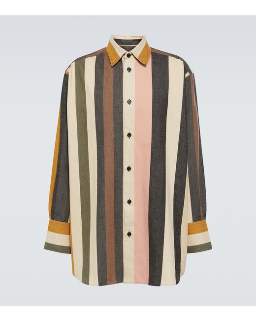 J.W.Anderson Striped cotton shirt