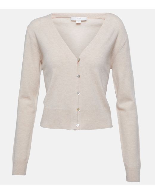 Vince Wool and cashmere-blend cardigan