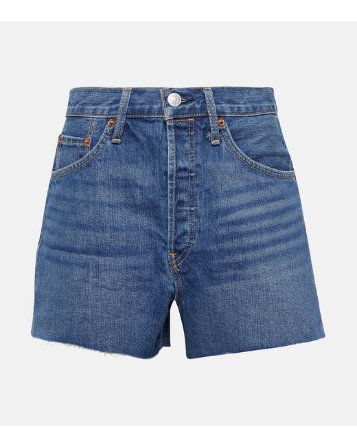 Re/Done 50s high-rise shorts