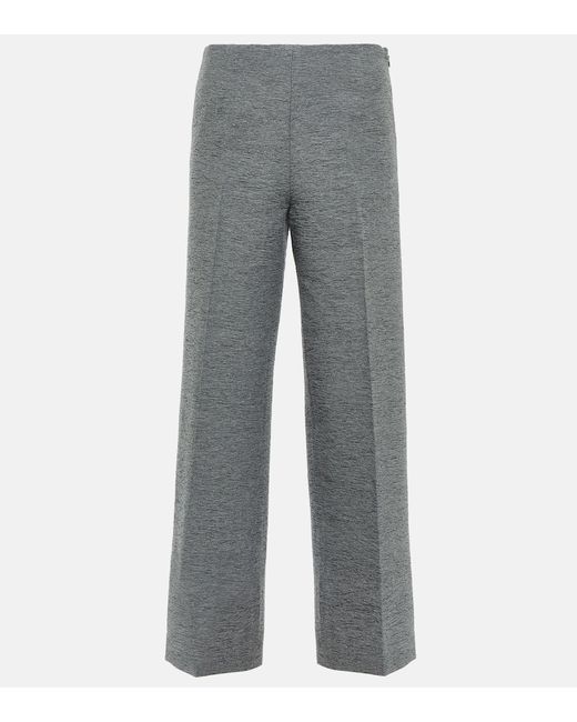 Totême Wide-leg wool-blend pants