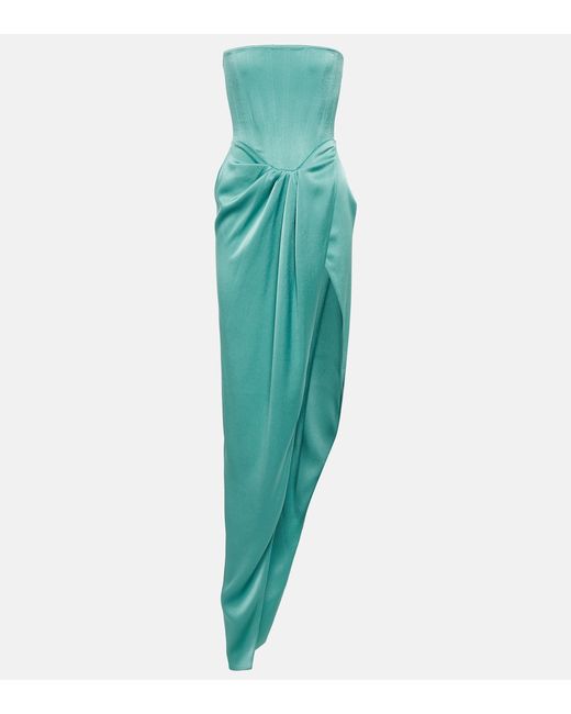 Alex Perry Strapless gathered gown