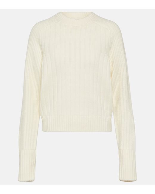 Co Ribbed-knit wool and cashmere sweater