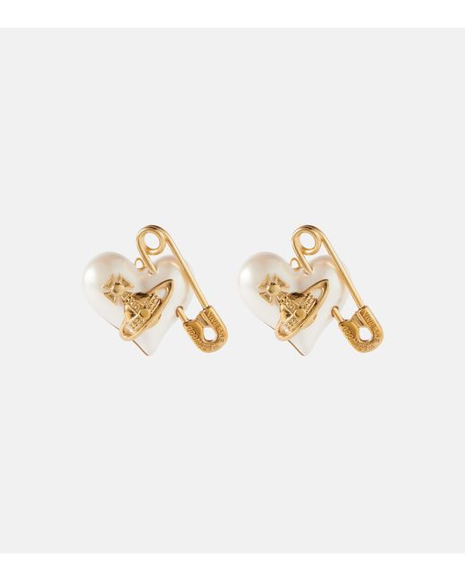 Vivienne Westwood Orb embellished earrings
