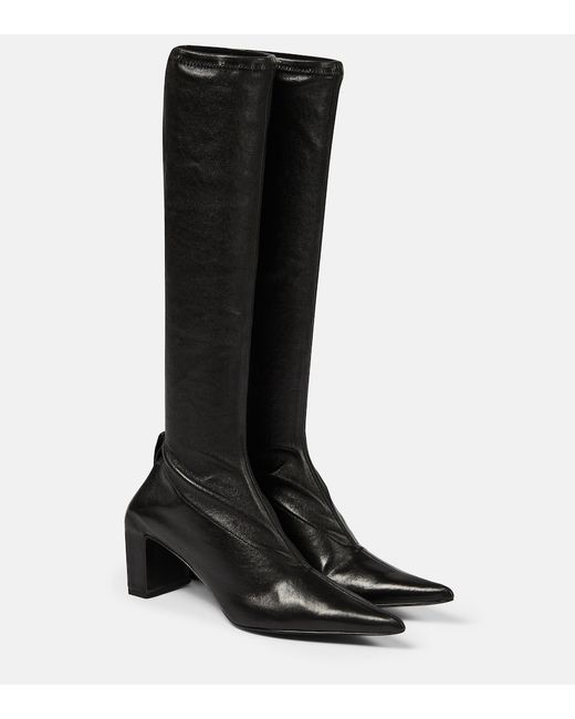 Jil Sander Knee-high leather boots
