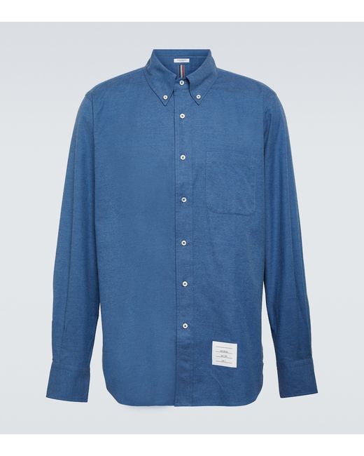 Thom Browne Cotton chambray shirt