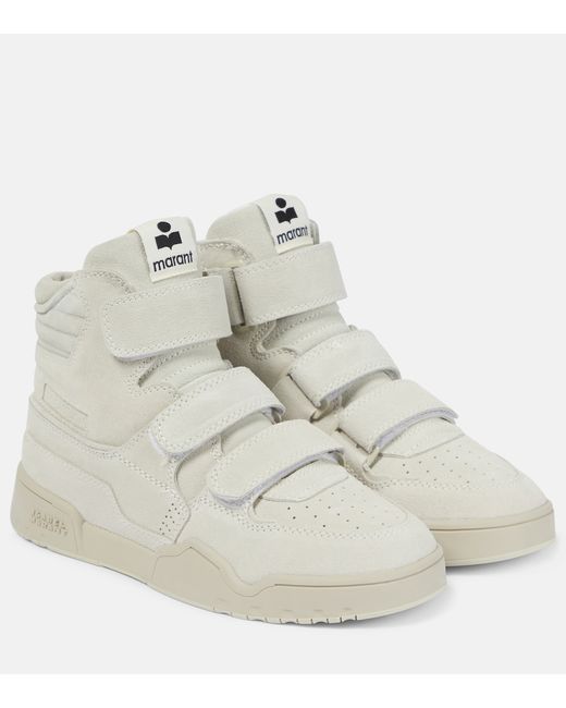 Isabel Marant Oney High suede high-top sneakers