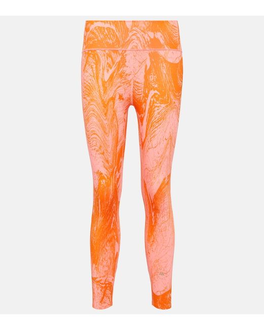 Adidas by Stella McCartney TruePurpose high-rise printed leggings