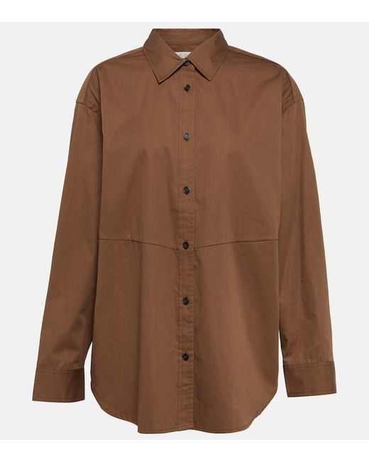 Co Oversized cotton and silk shirt