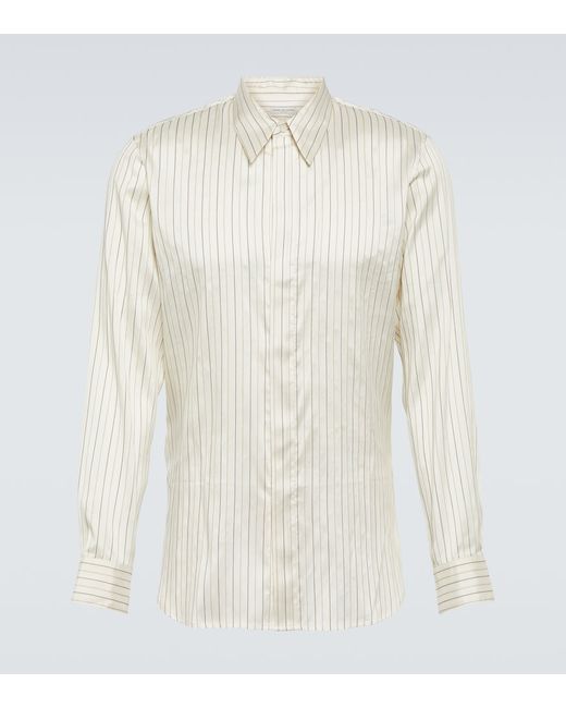 Dries Van Noten Silk and cotton shirt