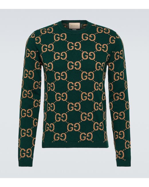 Gucci GG jacquard wool sweater