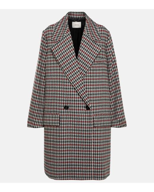 Dorothee Schumacher Vichy wool-blend coat