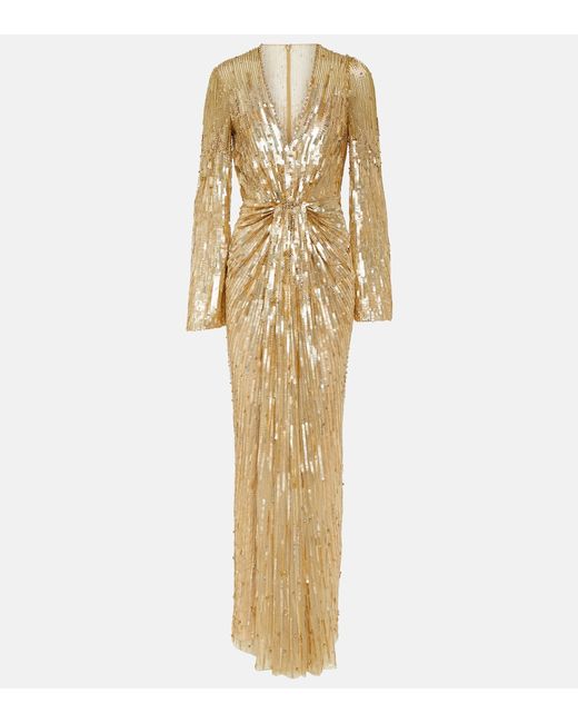 Jenny Packham Margot sequined gown