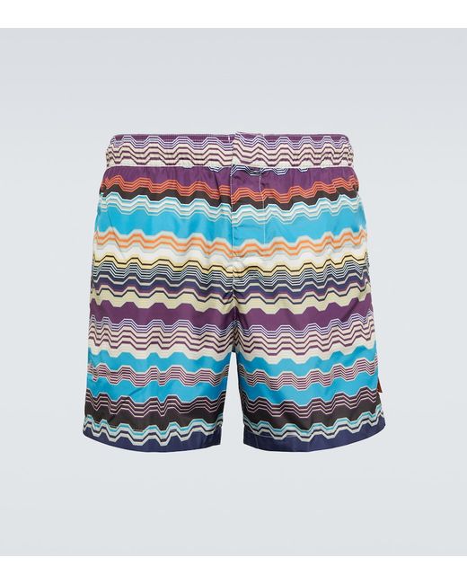 Missoni Printed swim shorts