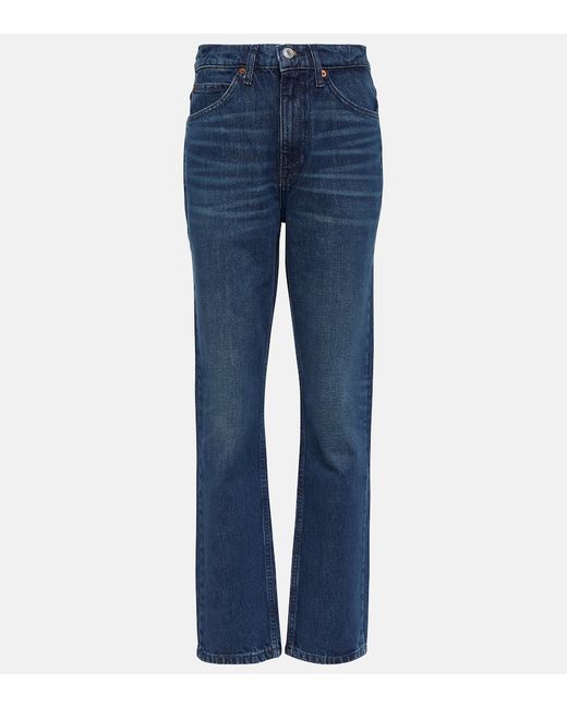 Re/Done 70s high-rise straight jeans