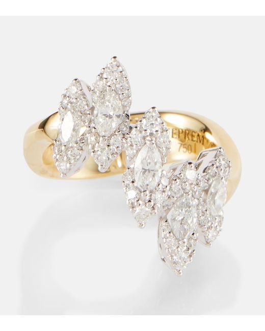 Yeprem 18kt ring with diamonds