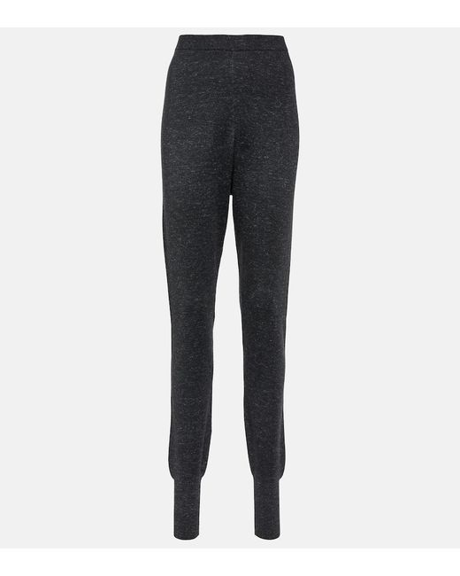 The Row Cashmere-blend track pants