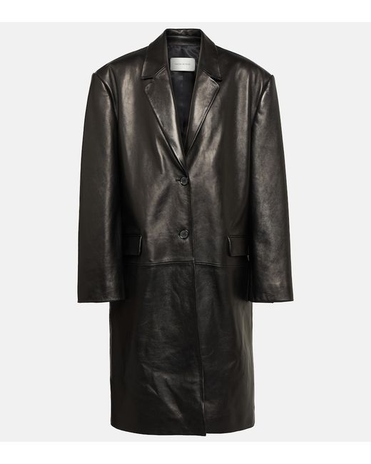 Magda Butrym Oversized leather coat