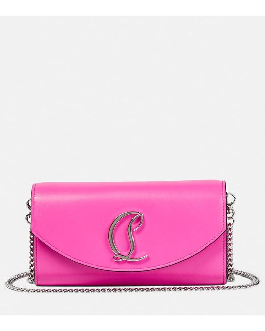 Christian Louboutin Leather wallet on chain