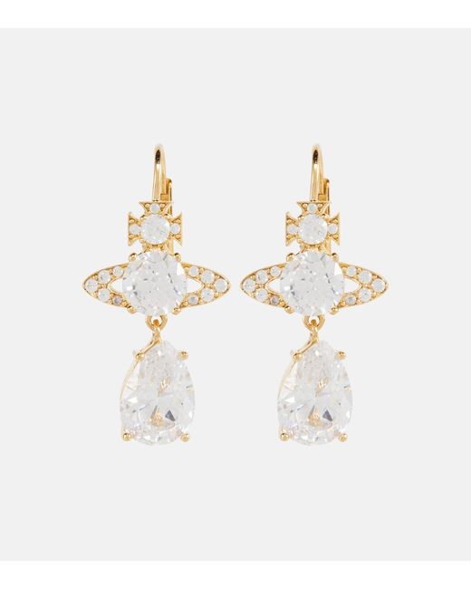 Vivienne Westwood Orb embellished earrings