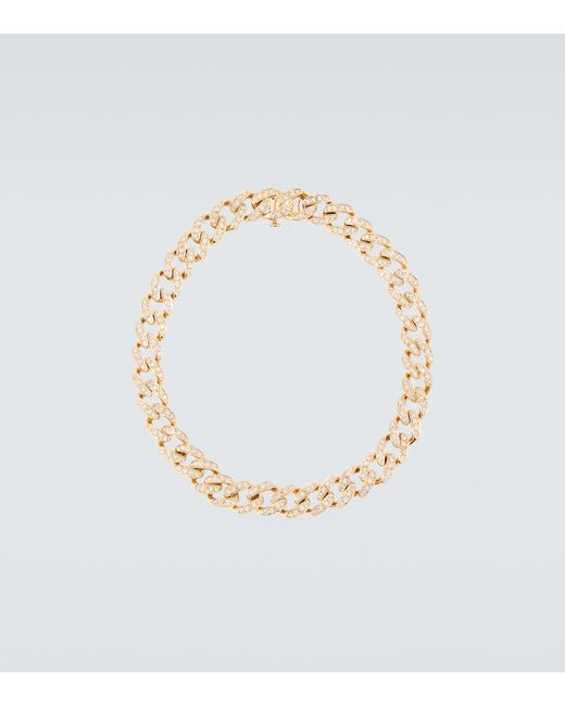 Shay 18t chainlink bracelet with diamonds