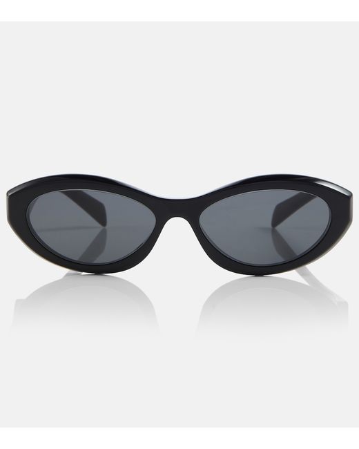 Prada Symbole oval sunglasses