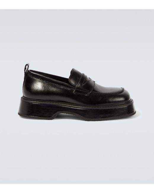 AMI Alexandre Mattiussi Leather loafers