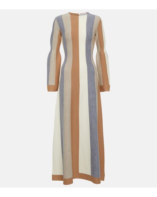 Gabriela Hearst Quinlan wool and cashmere maxi dress