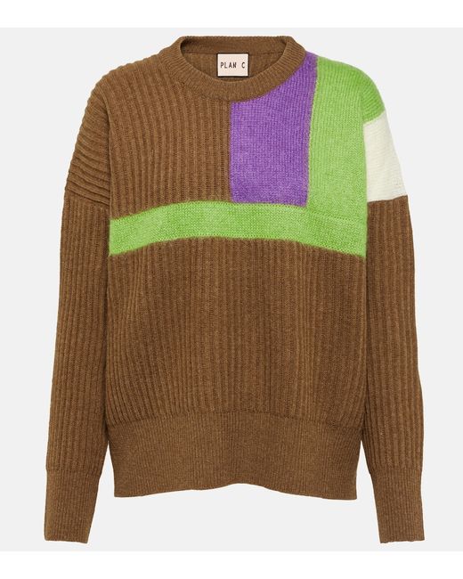 Plan C Wool and cashmere sweater