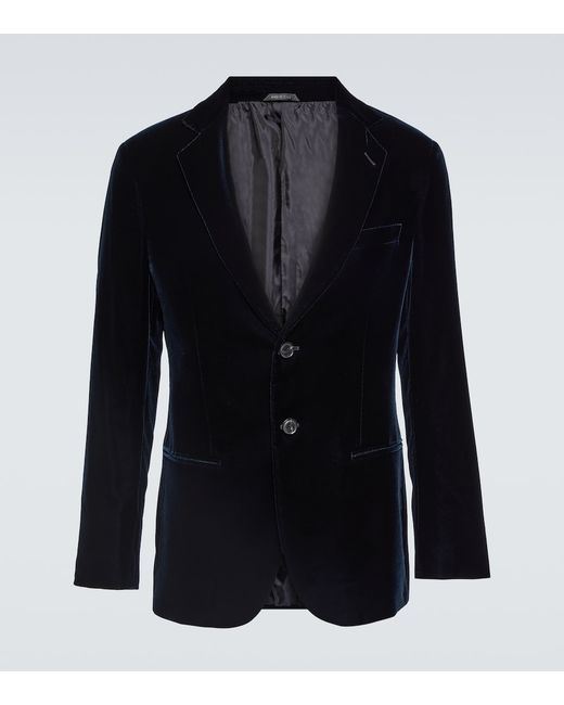 Giorgio Armani Velvet tuxedo jacket