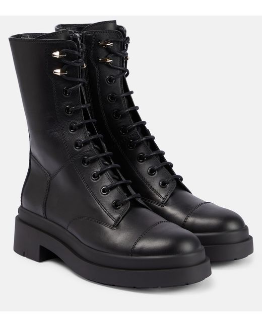 Jimmy Choo Nari leather mid-calf boots
