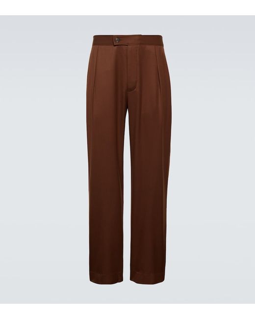 King & Tuckfield Cotton and linen pants