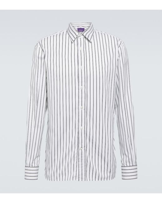 Ralph Lauren Purple Label Striped cotton shirt